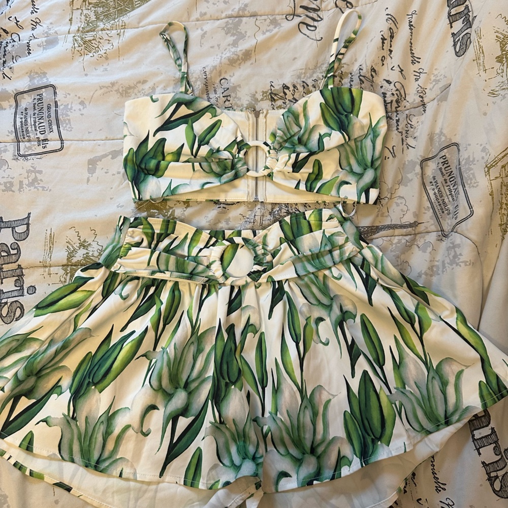 Delilah Floral Short set
